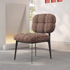 이탈리아 럭셔리 카페 의자 미니멀리스트 창의적 세련된 카페 의자 리넨 현대 단순함 가구 Sedie Caffè ZY40KFY