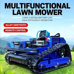 맞춤형 원격 제어 자주식 DIY 잔디깎이 AWY-550 크롤러 전지형 간편 조작 및 고효율 CE EPA