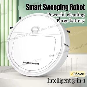 2026년 신제품 3in1 스마트 청소 로봇 진공청소기 4000Pa 강력한 흡입력 침실 거실 단단한 바닥 애완동물 털 카펫용