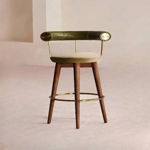 빈티지 미니멀리스트 바 의자 소박한 나무 인체공학적 현대식 바 의자 카페 바스툴 접이식 이벤트용 의자 가구
