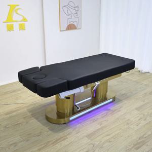 상업용 전동 미용 침대 (마사지 및 케어용) |   조절식 리프트 타입 |   살롱 가구 맞춤 제작 가능