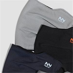 남성용 통기성 UV 차단 페이스 마스크, 재사용 가능한 여름 사이클링 쉴드; 단색 세탁 가능한 마스크