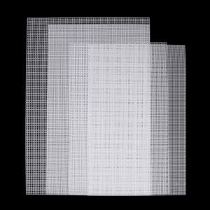 수제 래치 훅 가방 제작용 플라스틱 그리드 훅 공예 액세서리 플라스틱 메쉬 천 가방 러그 실 훅 공예 용품