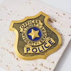 2026 새로운 Zootopia Zootropolis 금속 배지 브로치 Judy Hopps 경찰 핀 여성용 남성용 옷깃 핀 쥬얼리