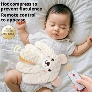 2026년형 신생아 수면 베개, 손바닥처럼 부드러운 토닥토닥 포옹, 유아 진정 수면 보조기, 리모컨으로 조절 가능한 편안한 수면 도우미