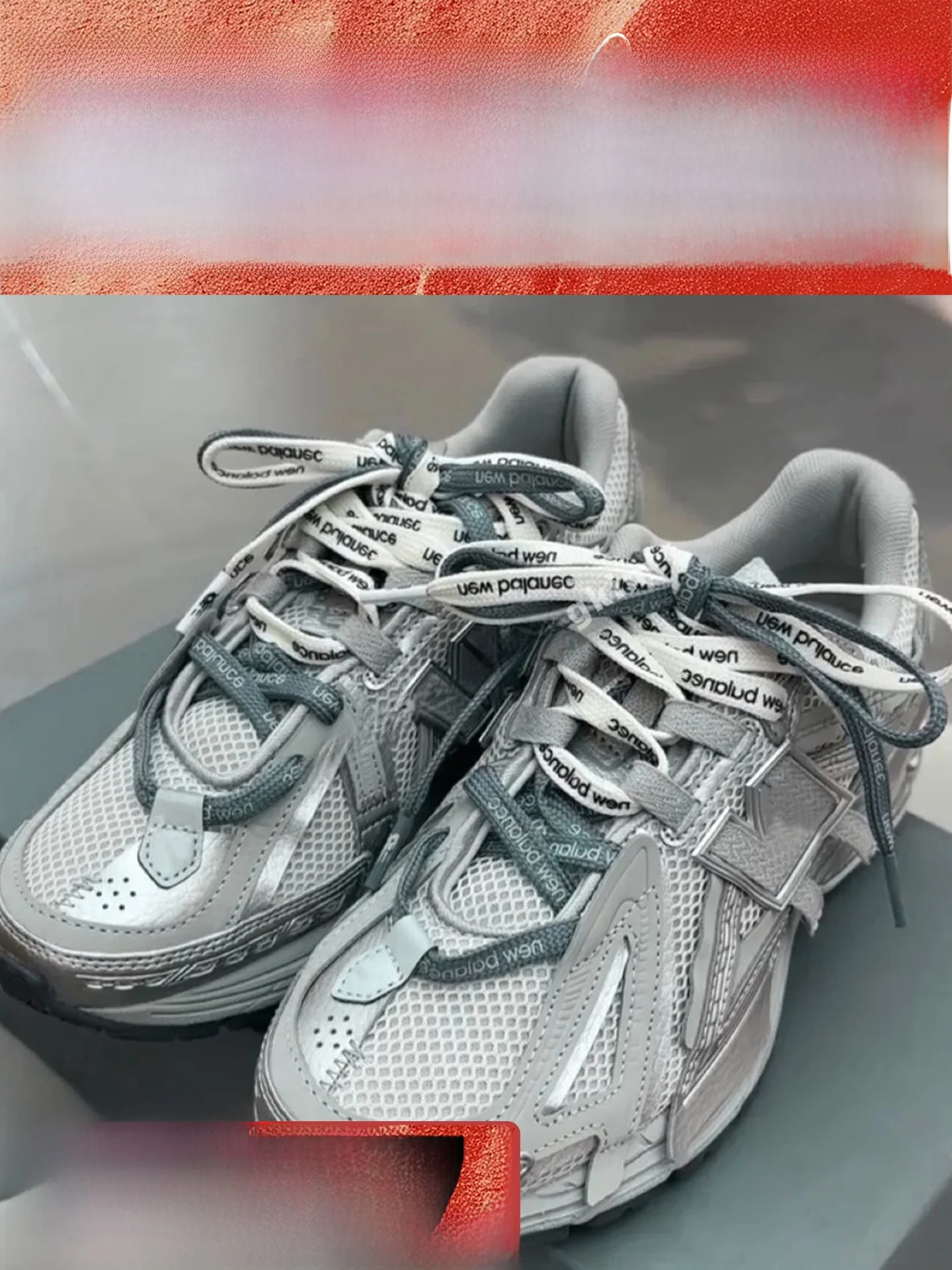 롱롱킴 오리지널 플랫 신발끈 뉴발란스 NB 906A 여성용 모델 DIY 레터 조합 신발끈 액세서리