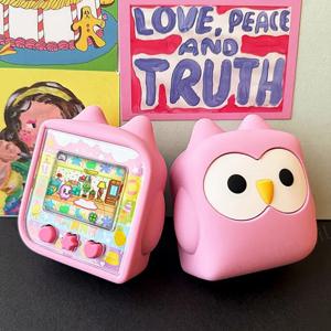 오리지널 다마고치 영어 버전 슈가 큐브 전자 애완동물 게임기 컬러 스크린 애완동물 발달 장난감 선물