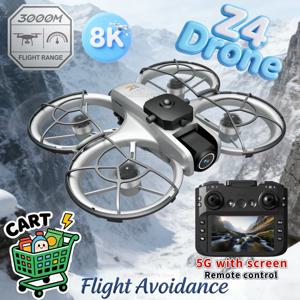 2026 신형 Z4 드론 8K 와이파이 GPS 전문가용 HD 항공 촬영 쿼드콥터 듀얼 카메라 탑재 리모컨 UAV 어린이 및 성인용