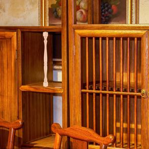 나무 난간 기둥, 계단 캐비닛 가구 기둥 장식 조각 기둥, 인테리어 목재 기둥을 위한 독특한 모양의 나무 기둥