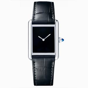 새로운 럭셔리 여성용 여성용 쿼츠 무브먼트 시계 실버 골드 블랙 블루 가죽 그린 골드 22mm 27mm