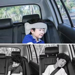 차량 여행 수면 보호 베개 어린이 카시트 머리 고정 벨트 어린이 수면 보호대 머리 지지대 아기 보조 머리 받침대
