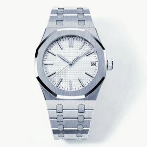 럭셔리 브랜드 새 제품 남성용 자동 기계식 시계 로즈 골드 블랙 블루 손목시계 42mm