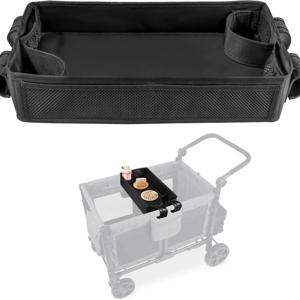 카트 트레이 랙 보관함, 4륜 여행용 카트 다이닝 트레이, 유모차 트레이 랙, 옥스포드 천 야외 캠핑 액세서리