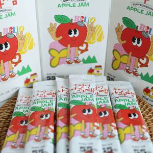 [동해시특산품] 수평선 사과잼 1곽 - 5곽 (국내산 사과 55 함유)