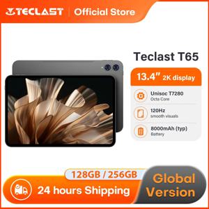 Teclast T65 13.4인치 2K 120Hz 안드로이드 16 태블릿 128GB/256GB ROM Unisoc T7280 옥타코어 8000mAh 배터리 4G 듀얼 SIM 태블릿