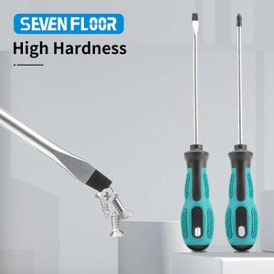 1PCS 플랫 크로스 스크루드라이버 타입 3mm PH/SL 헤드 자석 스크루드라이버 가정용 기본 미끄럼 방지 수동 스크루 드라이브 도구