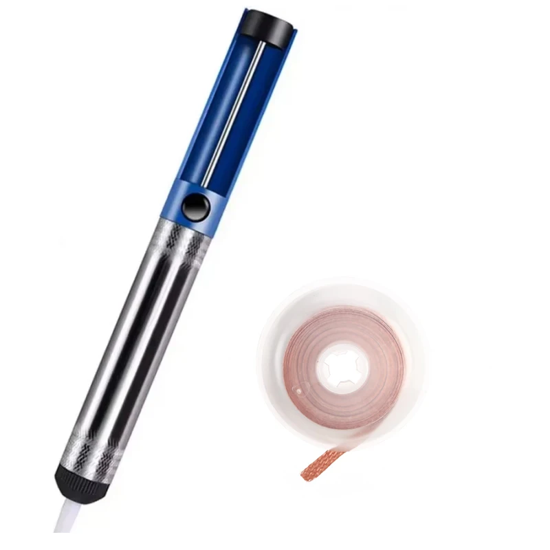 강력한 흡입력과 강한 반동력을 가진 납땜 흡입 와이어 수리용 납땜 2.5mm 폭 1.5m 길이 세트