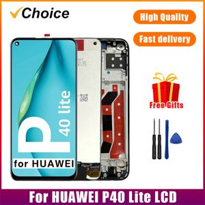 화웨이 P40Lite LCD 디스플레이 터치 스크린 디지타이저 pantalla 화웨이 P40Lite 스크린 교체 용 AAA + IPS LCD
