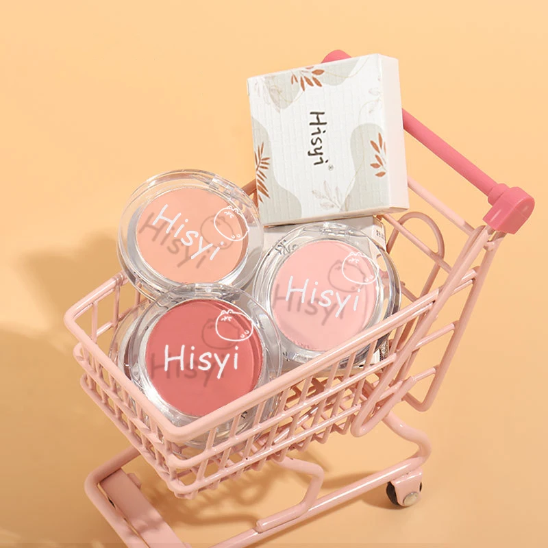 데일리 싱글 컬러 블러셔 - 은은한 와인빛 윤기, 파인 글리터, 내추럴 컬러 팔레트, 순수한 메이크업 매력