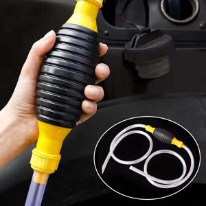 가솔린/디젤/오일용 헤비 듀티 수동 연료 이송 펌프, 누출 방지 디자인의 자동/ATV/해양 사이펀 도구