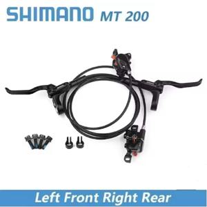 기존 Shimano BL-MT200 MT201 M315 MTB 산악 자전거 유압 디스크 브레이크 MT200 브레이크 2 피스톤 3 핑거 스틸 레버 BL-MT200