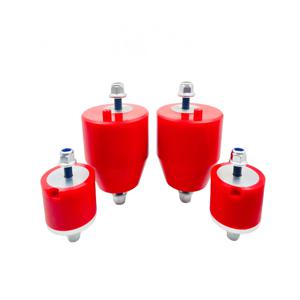 BMW E36 E46 컴팩트 Z3 Z4 인라인 6기통 레드 폴리우레탄 엔진 및 변속기 브래킷 부싱 2피스 및 4피스 세트