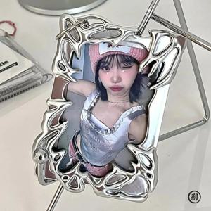 전기도금 포토카드 홀더 - 맞춤형 K팝 스타 카드 보호 커버