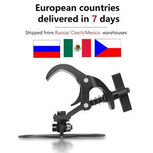 1-10 쌍의 알루미늄 라이트 후크 안전 부하 50KG LED 이동 헤드 라이트 후크 무대 조명 트러스 스프링 후크 라이트 후크