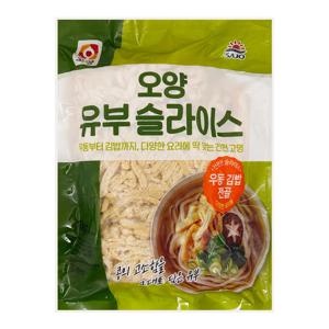 사조오양 유부 슬라이스 1kg 냉동유부 고명
