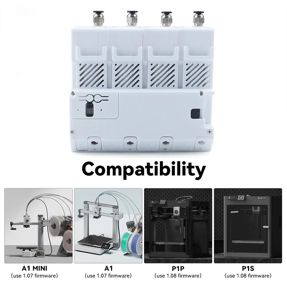 Toaiot Bmcu 370C AMS lite BMCU370C 홀 센서 양방향 버퍼링 A1 A1 MINI 3D 프린터용 AMS MMU
