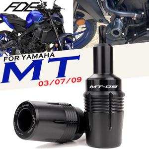 Yamaha MT09 MT-09/SP MT03 MT07 FZ07 MT 03 07 09 2014-2025 2026 오토바이 낙하 방지 충돌 방지 장치 프레임 슬라이더