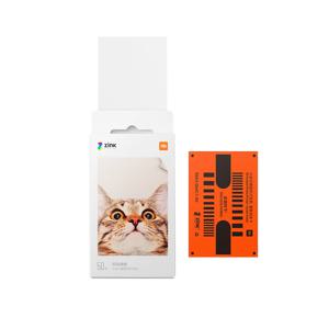 Xiaomi 포켓 프린터 용지 Xiaomi 3 인치 미니 포켓 포토 프린터 AR 프린터 1S 용 ZINK 자체 접착 사진 인쇄 시트