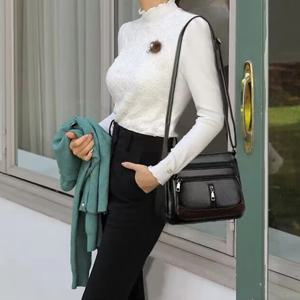 남성과 여성을 위한 중립 스타일 서류 가방, PU 소재로 제작, 조절 가능한 어깨 끈 포함