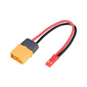 10개입 아마스 XT60에서 JST 플러그 어댑터 케이블 100mm 18AWG 실리콘 와이어 남성 여성용 충전 플라스틱 RC 비행기 부품 RC 리포 배터리용