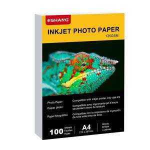 잉크젯 프린터용 A4 인쇄용 단면 인화지 100매, 밝은 색상, 사진, 가족, 축제에 적합