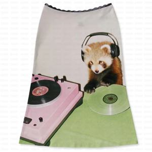 미학적 레이스 스티칭 섹시 스트리트 에모 걸 개성 힙 스커트 2000년대 여름 팬더 재미있는 프린팅 귀여운 캐주얼 숏 스커트