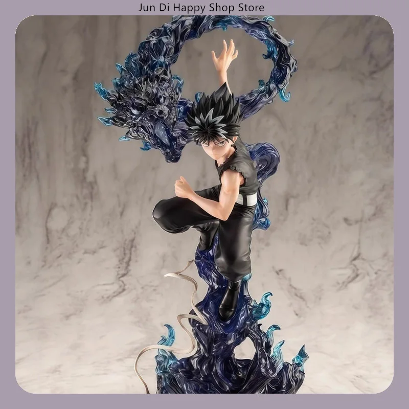 ​ ​ 24cm YuYu Hakusho Hiei 다크 피규어 애니메이션 Collectible 동상 이블 아이 데스크탑 장식 선물 ​