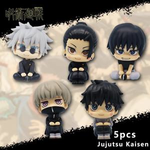 10cm 애니메이션 Jujutsu Kaisen 피규어 Itadori Yuji Gojo Satori Fushiguro Megumi Kugisaki Kawaii 장난감 자동차 장식 PVC 모델 선물
