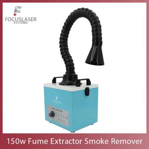 150w 연기 제거기 먼지 수집기 레이저 마킹 조각기 용접 입자 필터 정화기 연기 추출기