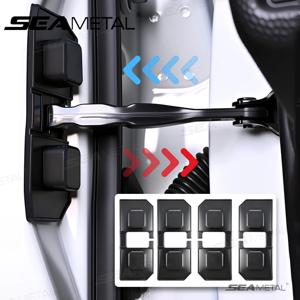 SEAMETAL 자동차 도어 충격 방지 쿠션 방수 실리콘 충격 흡수제 소음 감소 범용 자가 접착 보호 커버