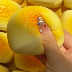 핀치 스퀴즈 스퀴시 시뮬레이션 밀크 브레드 ​ ​ 무독성 선물 슬로우 라이징 장난감 스트레스 해소 슈퍼 소프트 감각 장난감