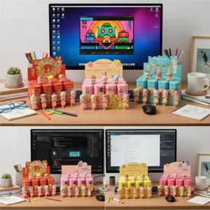 2026 소니 엔젤 애니메이션 피규어 귀여운 카와이 인형 한정판 블라인드 박스 컬렉션 소녀 아이 팬들을 위한 완벽한 생일 선물