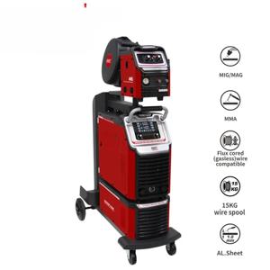 산업용 더블 펄스 500암페어 미그 마그 티그 용접기 50mm 용접 강철 알루미늄 용접기 고품질 용접 장비