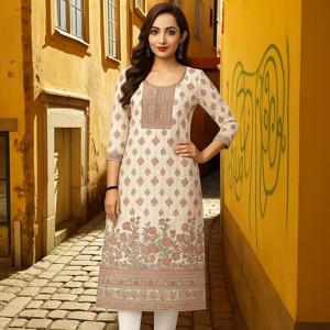 무슬림 여성 쿠르트 캐주얼 드레스 슬릿 밑단 스트레이트 캐주얼 에스닉 공작새 만다린 플라워 아비토 도나 무슬리마 무슬림 쿠르타