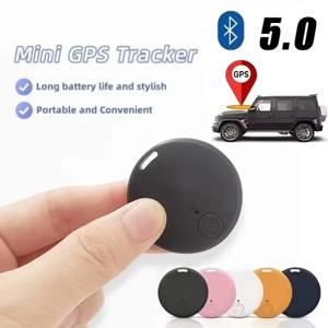 새로운 미니 GPS 트래커 블루투스 5.0 분실 방지 GPS 장치 자동차 추적 IOS 안드로이드 스마트 파인더 로케이터 액세서리 2026