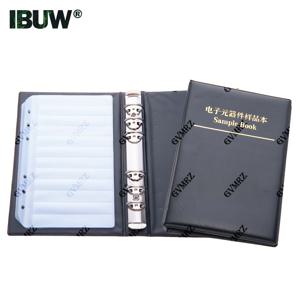 부품 책자 부품 샘플 빈 책자 SMT 저항기 커패시터 인덕터 보관 노트북