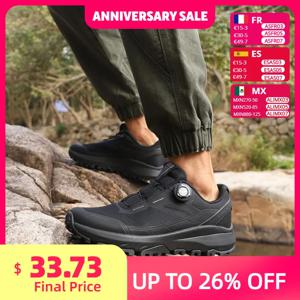 Baasploa 남성 하이킹 스니커즈 브랜드 고품질 트레킹 클라이밍 신발 남성 회전 버튼 럭셔리 디자이너 야외 스니커즈