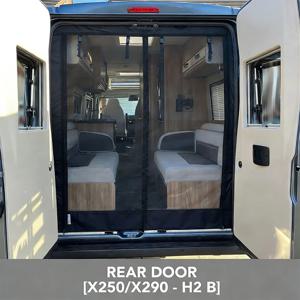 피아트 듀카토 / 푸조 박서 / 시트로엥 릴레이 / 램 프로마스터 2006+(X250/X290 모델) 후면 도어용 카라반 방충망