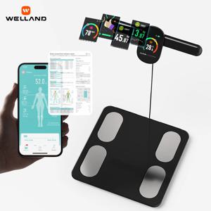 전문가용 휴대형 8전극 디지털 체지방 분석 다기능 스마트 체지방 측정기