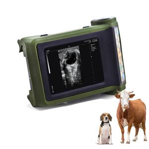 휴대용 무선 말 돼지 농장 의료용 휴대용 스캐너 프로브 동물용 초음파 기기